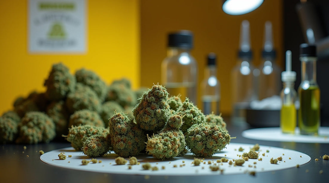 Comment obtenir une fleur sans THC ? Méthodes d’extraction et techniques de purification